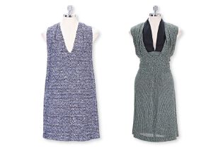 TWO BALENCIAGA KNIT DRESSES