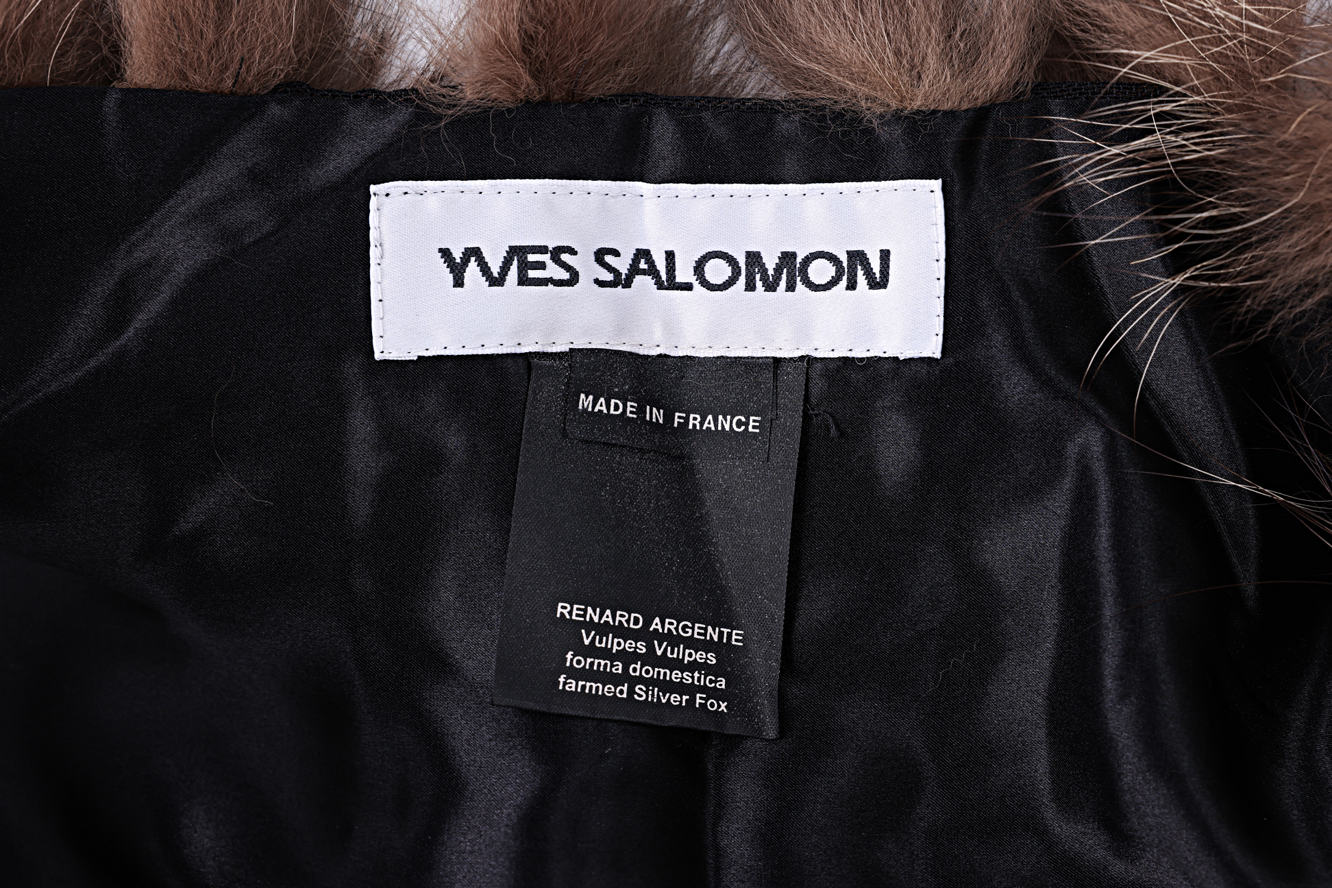 TWO YVES SALOMON FUR COWLS - Image 3 of 5