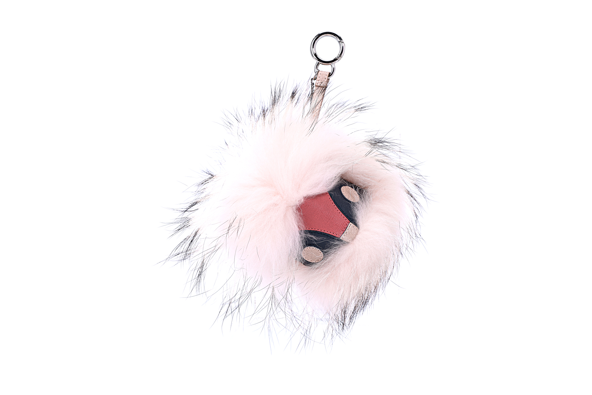 A FENDI LILY PINK MONSTER BAG CHARM