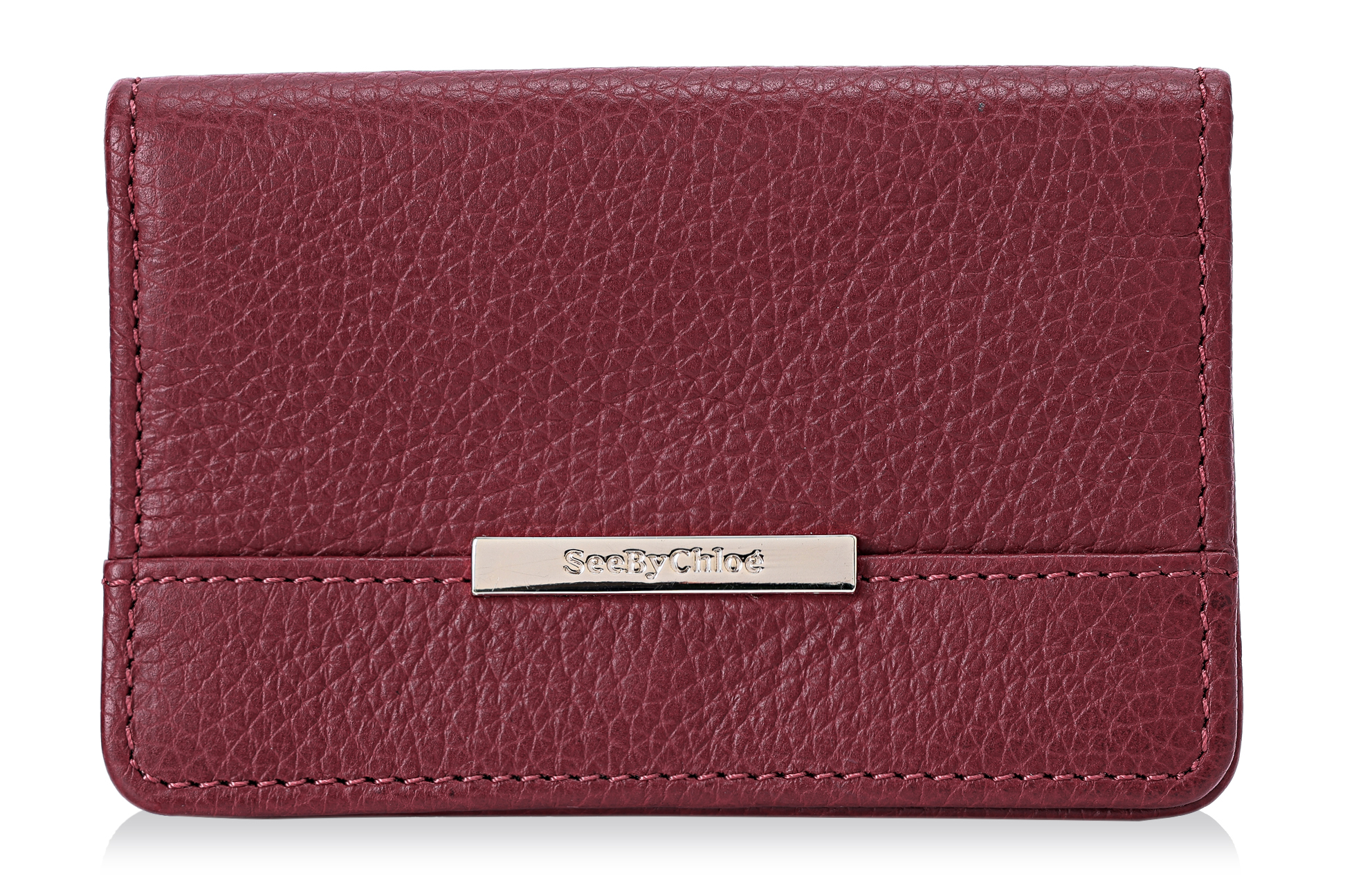 A SEE BY CHLOÉ FLAP CARD HOLDER