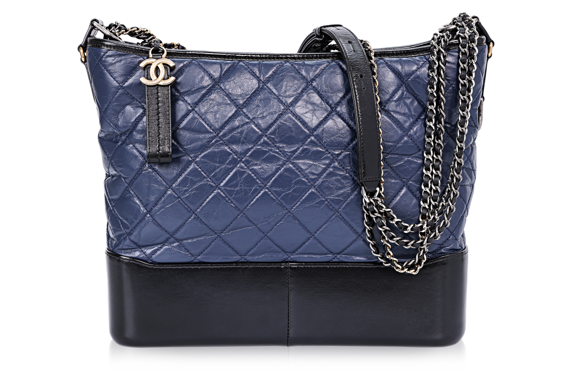 A CHANEL GABRIELLE LEATHER CROSSBODY BAG