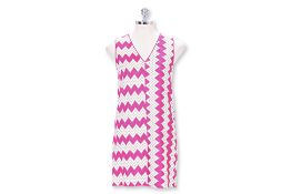 A MISSONI FUCHSIA CHEVRON DRESS