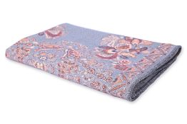 AN ETRO WOOL THROW BLANKET