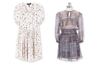 TWO ISABEL MARANT SILK DRESSES