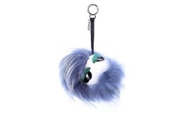 A FENDI LIGHT BLUE MONSTER CHARM