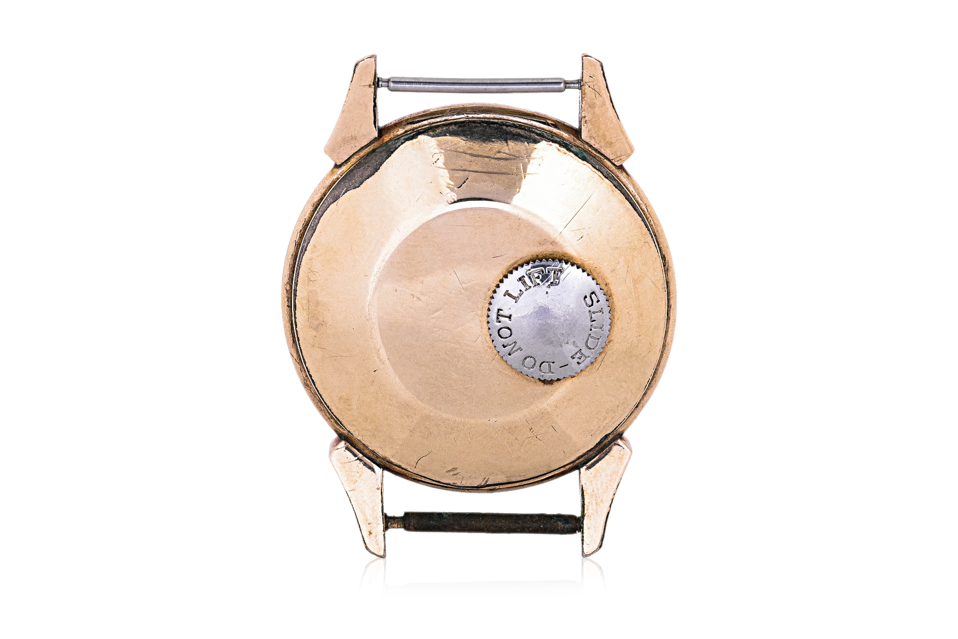 A JAEGER LECOULTRE FUTUREMATIC GOLD PLATED AUTOMATIC WATCH - Image 3 of 4