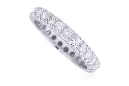 A DIAMOND FULL ETERNITY RING