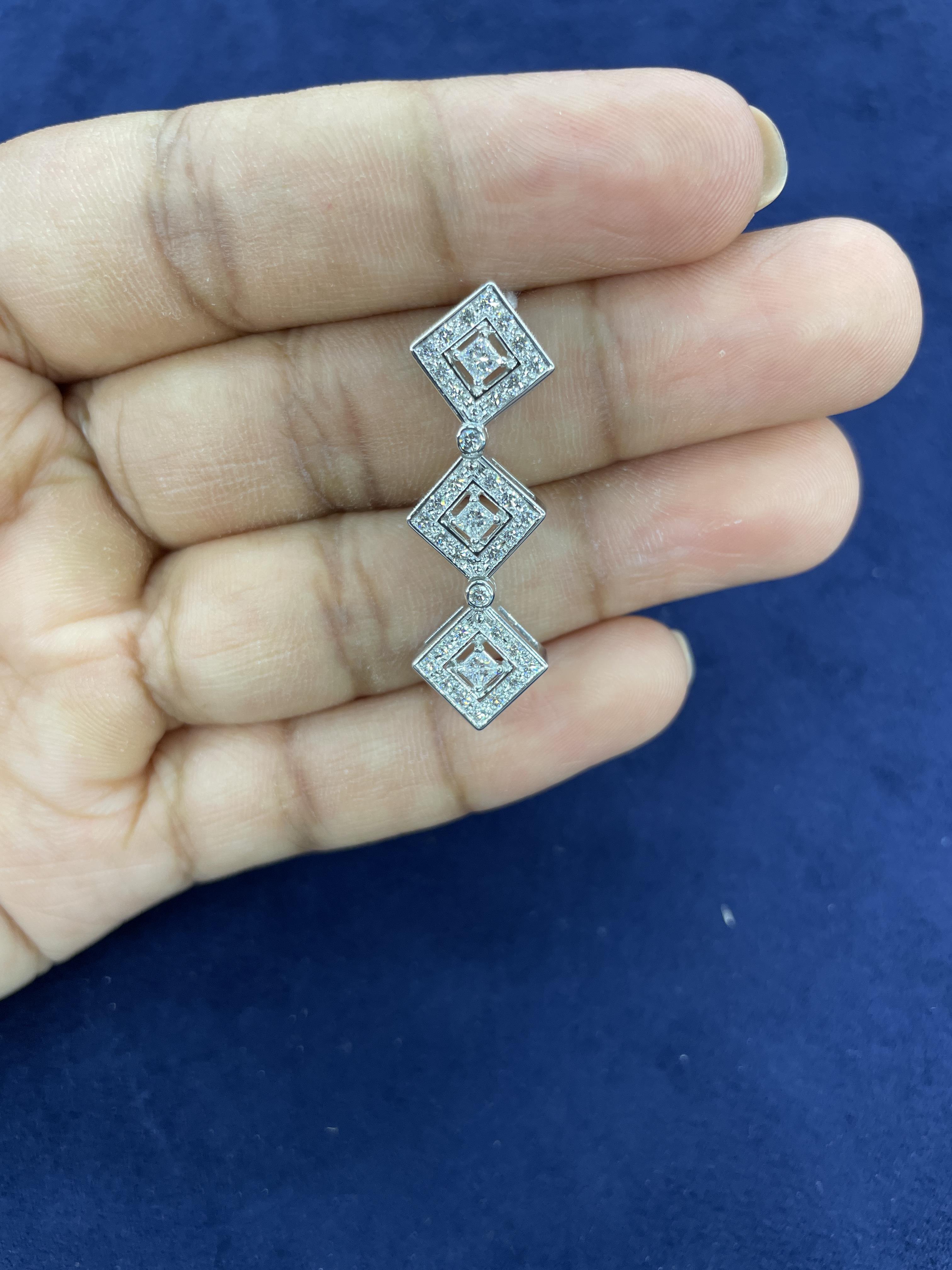 A DIAMOND HINGED PENDANT BY TASAKI - Image 3 of 3