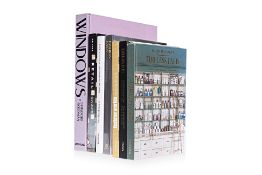 MIXED RETAIL AND WINDOW DISPLAY FASHION BOOKS