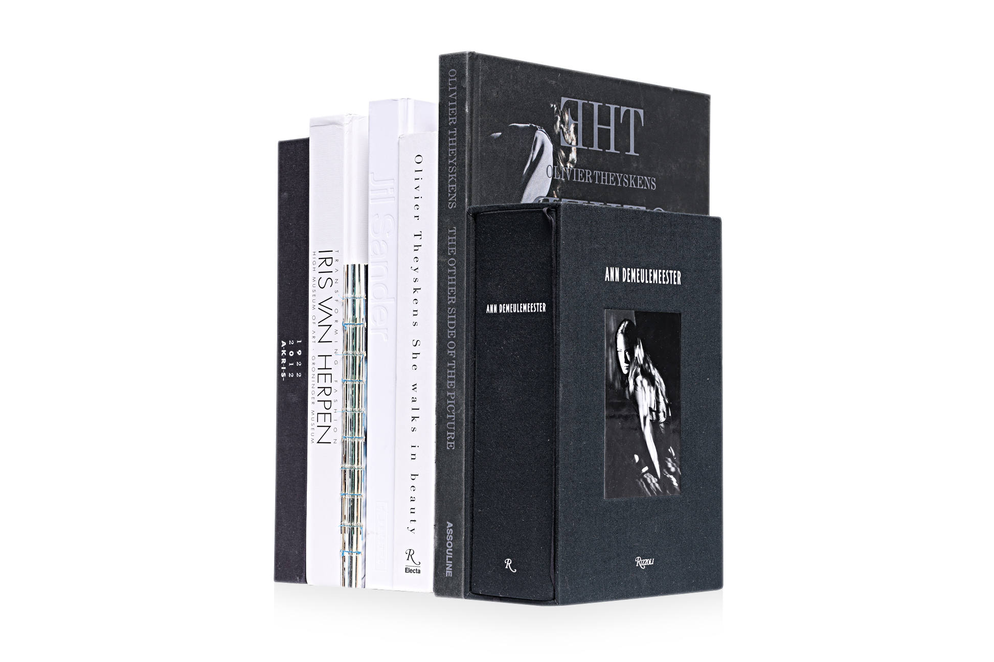 FASHION DESIGNERS BOOKS - THEYSKENS; VAN HARPEN; SANDER ETC