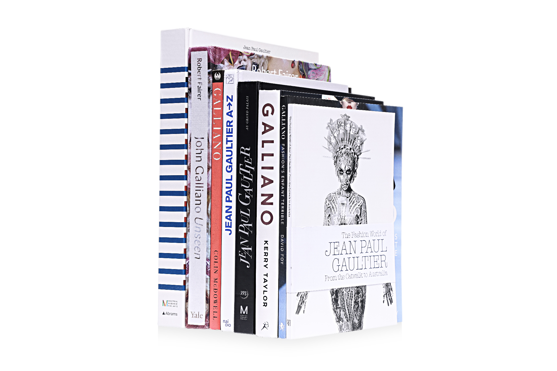 FASHION BOOKS - GALLIANO AND GAULTIER