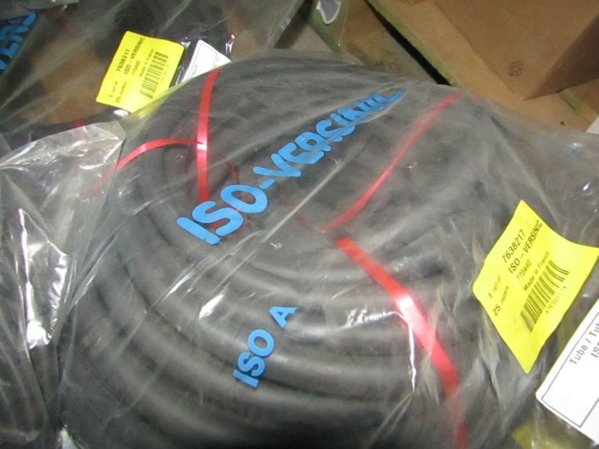 25m Iso-Versinic® Fluoroelastomer Tubing - 17mm od, 45mm bend radius - 7638217 - Image 2 of 2