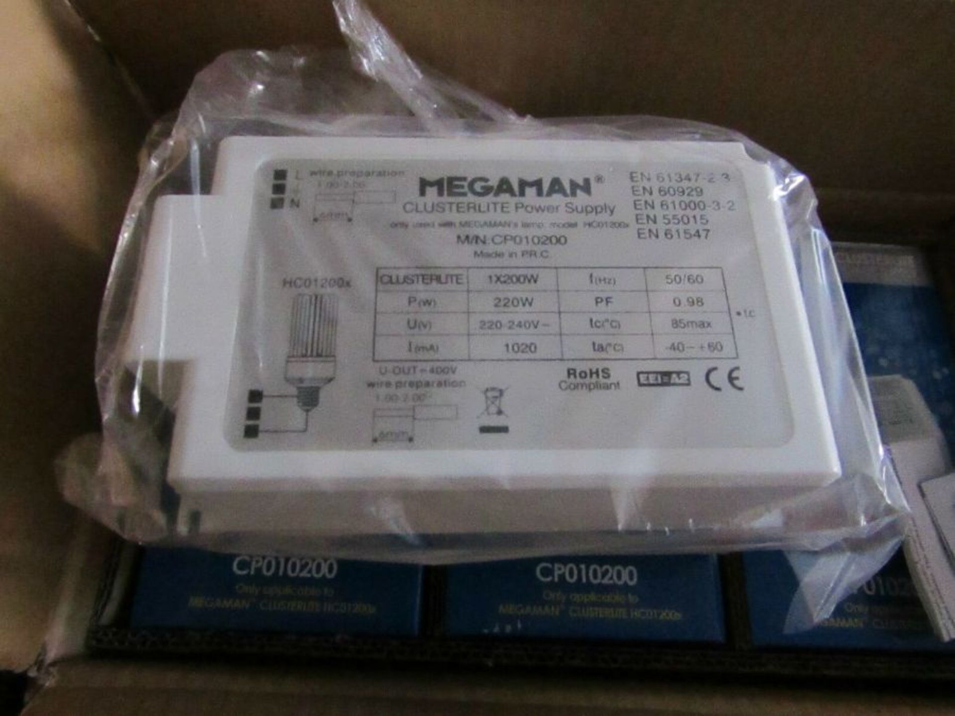 40 x Megaman Clusterlite 1x200W Lighting Ballast Compact Fluorescent Lamp 05m 6784600 - Image 3 of 4