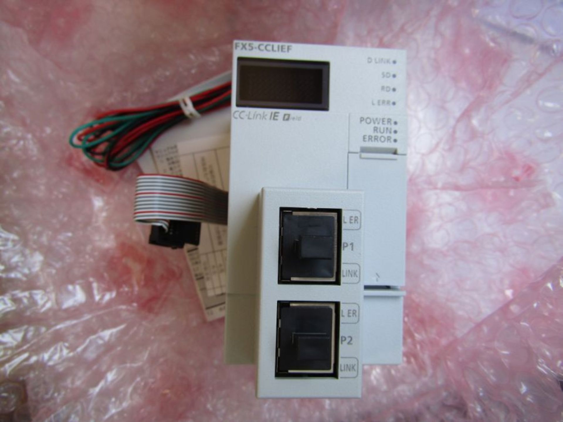 Mitsubishi - Expansion Module for MELSEC iQ-F PLC FX5-CCLIEF A3 1359294 - Image 4 of 6