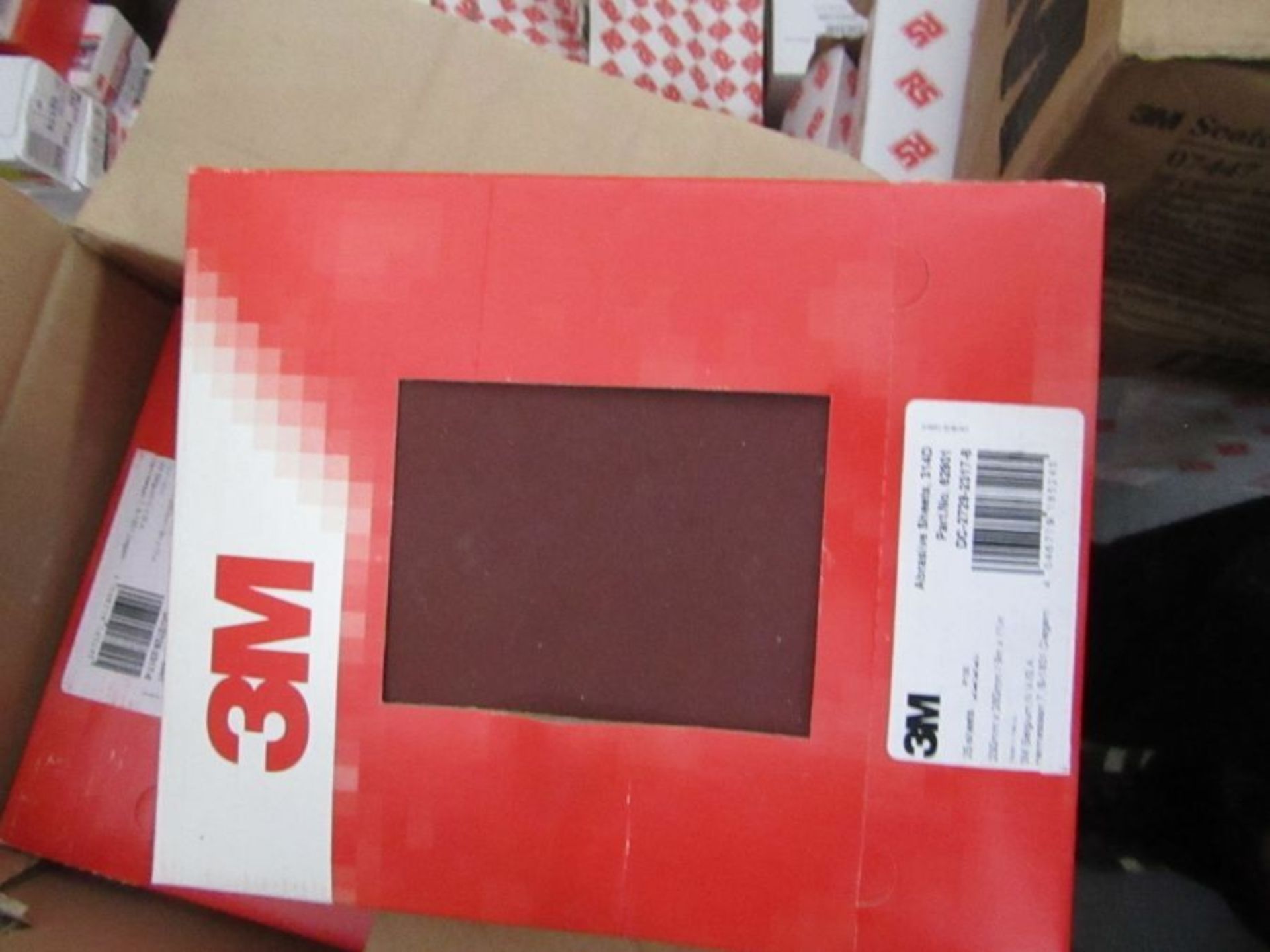 250 sheets 3M P120 Grit Fine Sanding Sheet, 280mm x 230mm - 3007067202 - Image 3 of 4