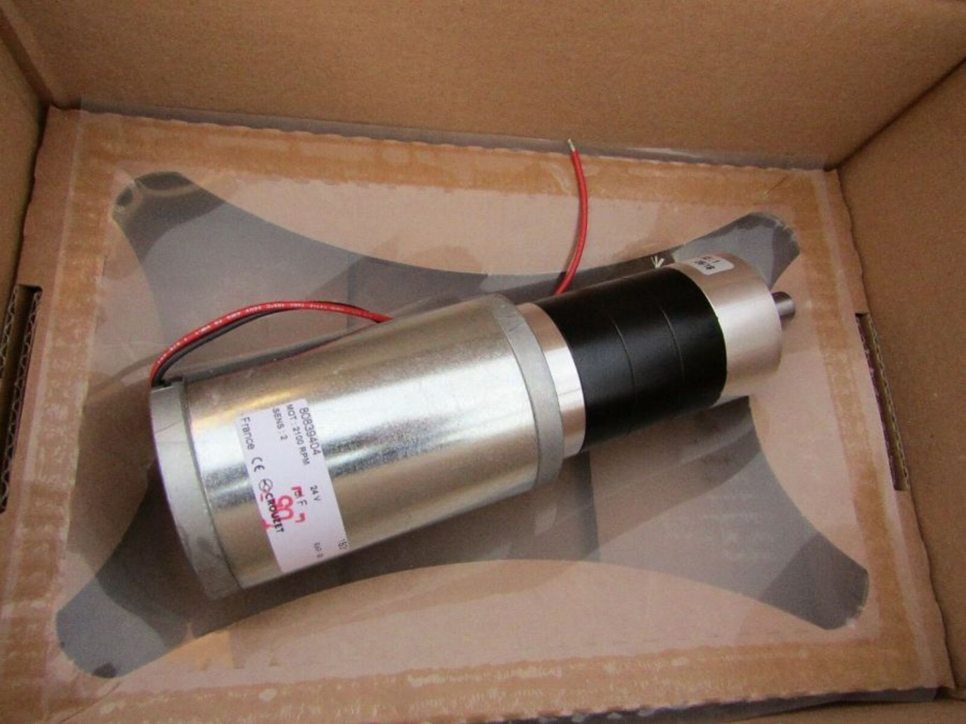 5 x Crouzet 8Nm DC Geared Motor, Output Speed 20 rpm 24-240Vac 1005C1 1250289 - Image 3 of 4