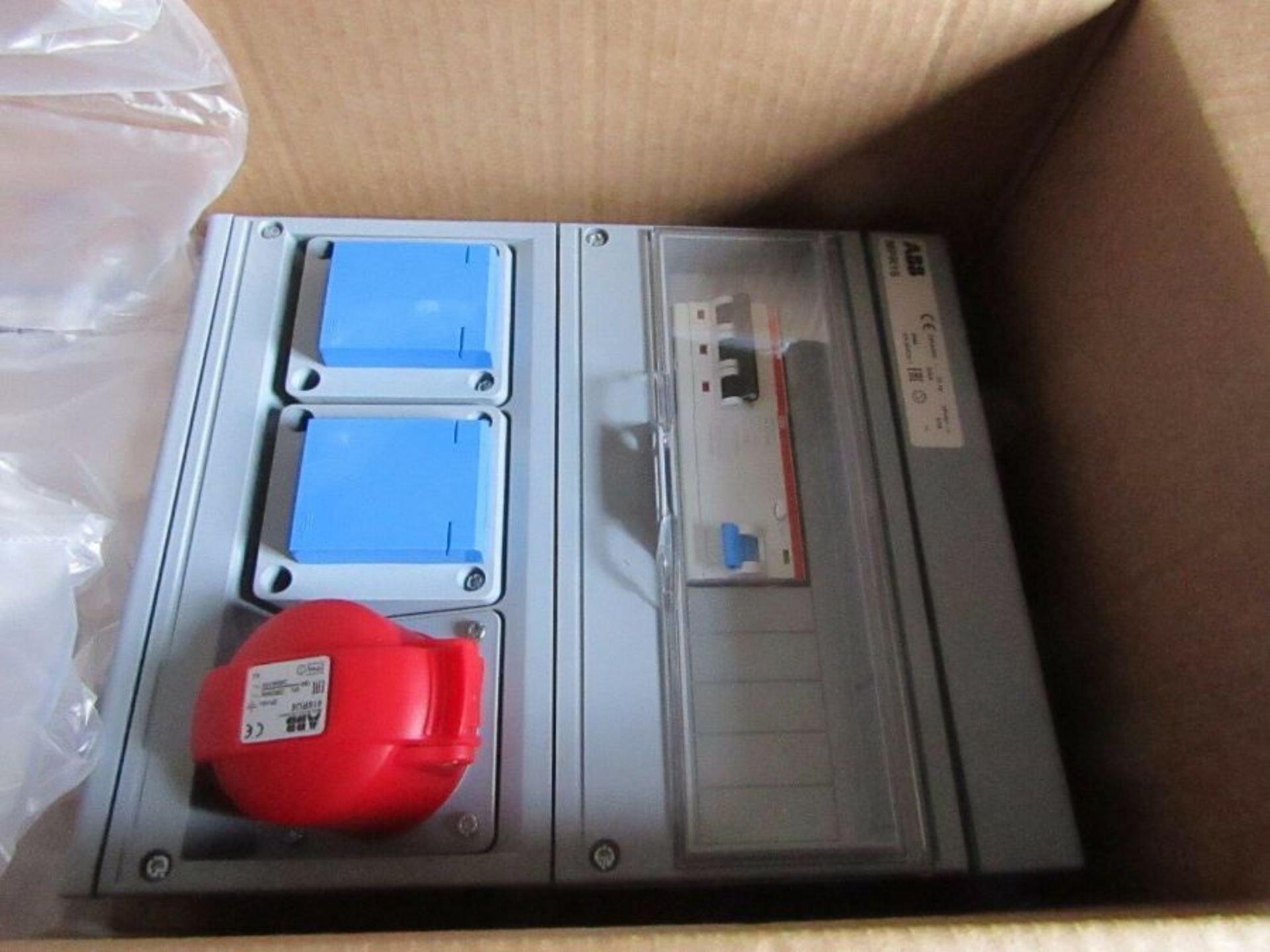 ABB Kombi Modular Combination Box MPR16 Plastic - Grey Schuko 1005CM 9144667 - Image 4 of 6