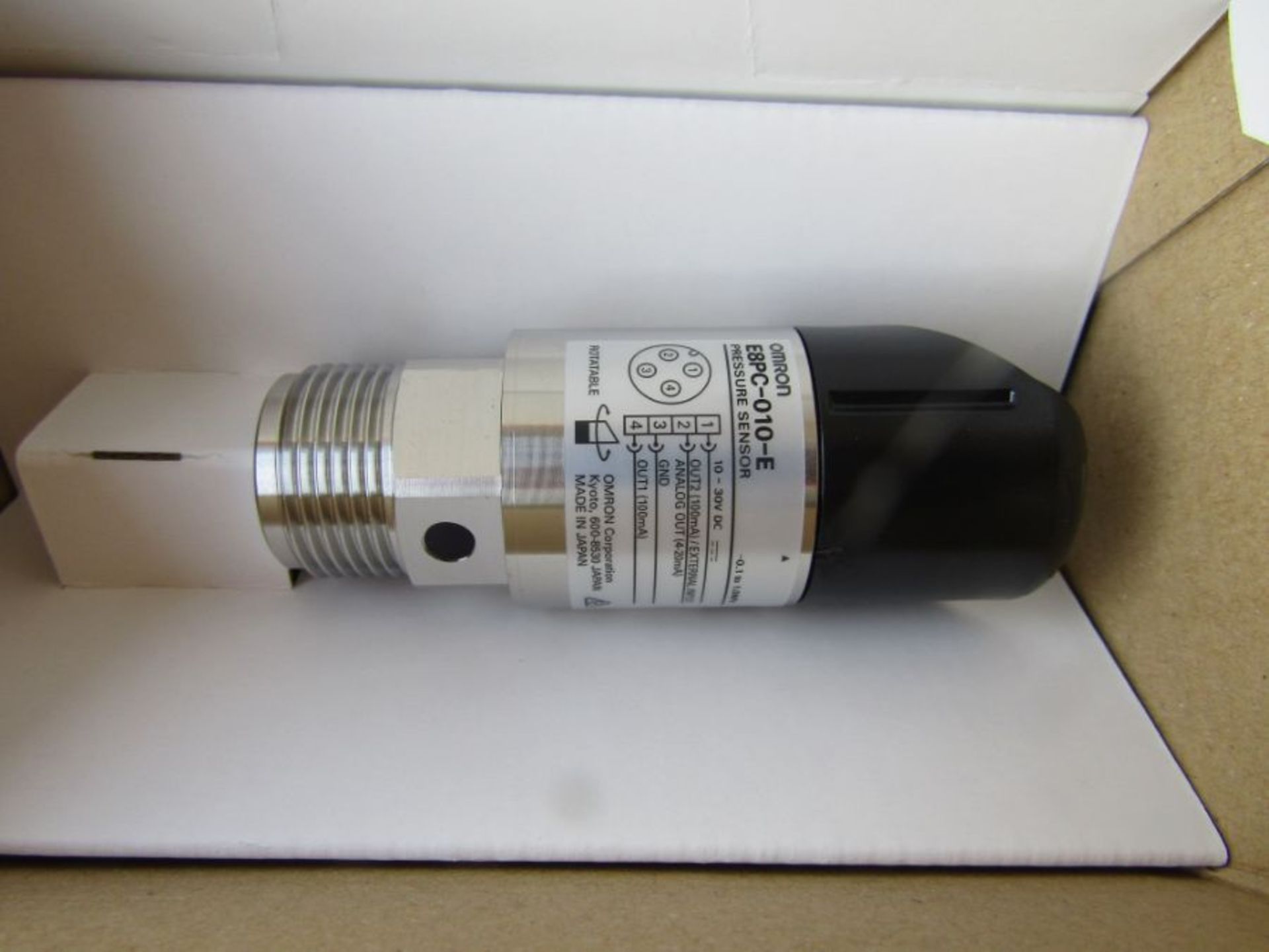 Omron EBPC Gauge Pressure Sensor for Gas Liquid 10 Bar Max Pressure BCL1 1810611