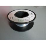 30 reels x Single Core Wire Type A Voltage rating 300V PTFE A 7/0.15 black 25m 05LC 5267393
