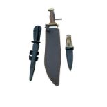 Lot of Modern Fighting Knife - Skean Dhu - Large Knife.