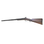 Antique Percussion Hunting Rifle (17mm) - 47" total length.