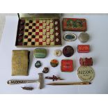 Various Antique/Vintage Advertising pieces etc -incl Portia Flour Paper Clip etc.