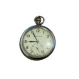 Vintage Jaeger Le Coultre GSTP Army Pocket Watch.