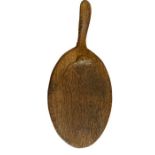 Vintage Robert Thompson Mouseman Cheese Board - 14 5/8" long and 7" wide.