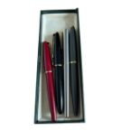 Lot of Parker etc Fountain Pens.