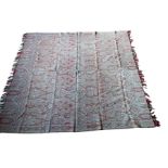 Antique Paisley Shawl - 69" x 62".