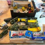 Lot of Vintage Various Army Diecast Toys etc.