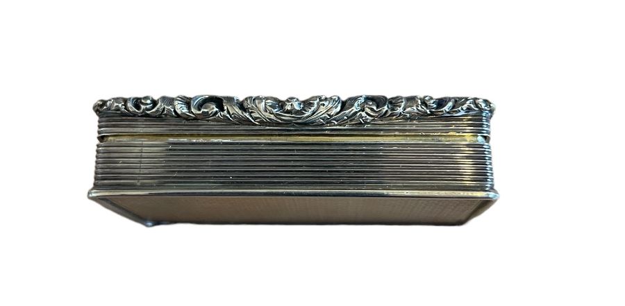 Georgian Silver Snuff Box - Birmingham 1827 - maker ES - 68mm x 37mm x 20mm. - Image 6 of 9