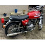 1973 MOTO MORINI 350. Early drum brake model. NO BUYERS FEE apart from the Internet Fee.