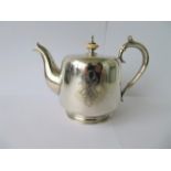 Antique Small Russian Silver Teapot - Moscow 1896 - 343 grams.