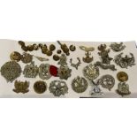 Lot of Vintage Army Badges and Buttons.