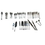 Lot of Part Cutlery Canteen of Northumbria Sterling Silver Forks-Spoons etc.