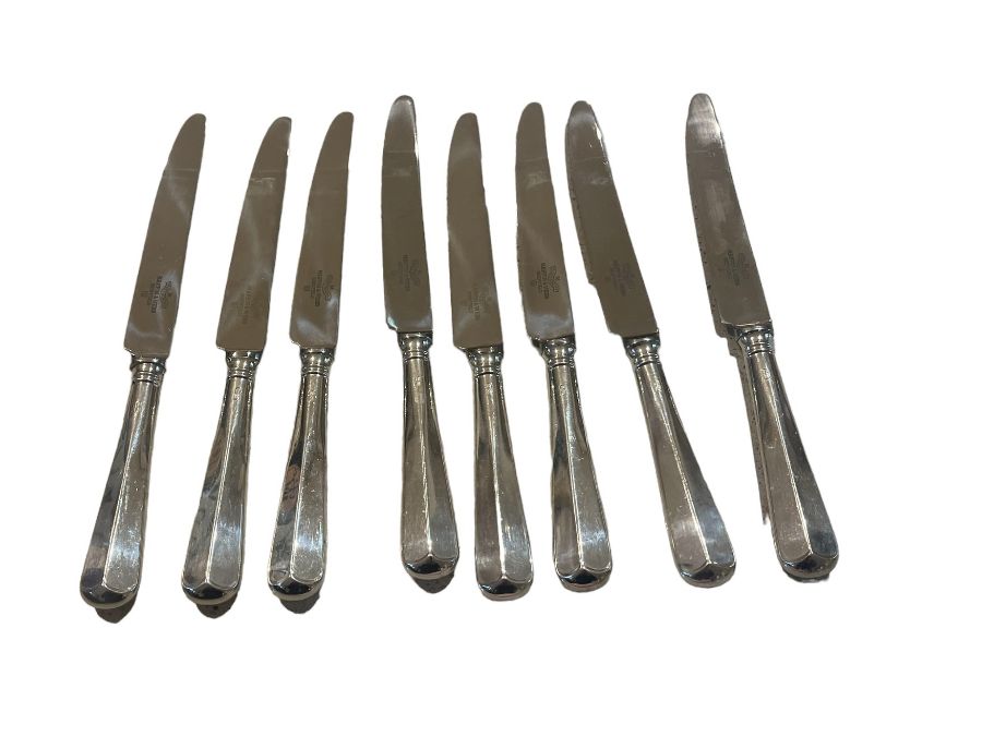 Mappin & Webb Sterling Silver Cutlery Set - 60 piece Canteen for 8 people. - Image 14 of 16