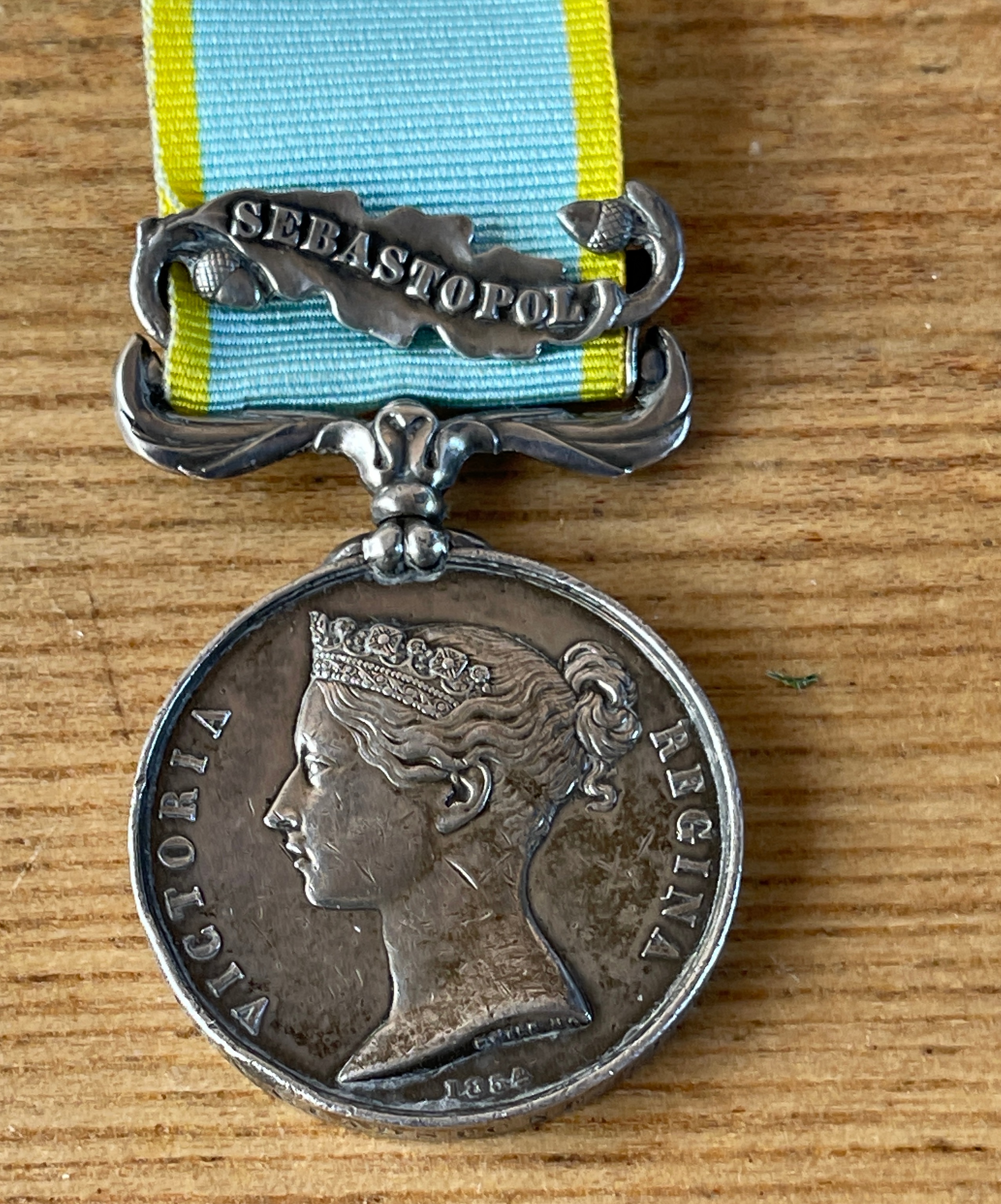Crimea Sebastopol Medal to a: John Gladstone 79th Regiment. - Image 2 of 4
