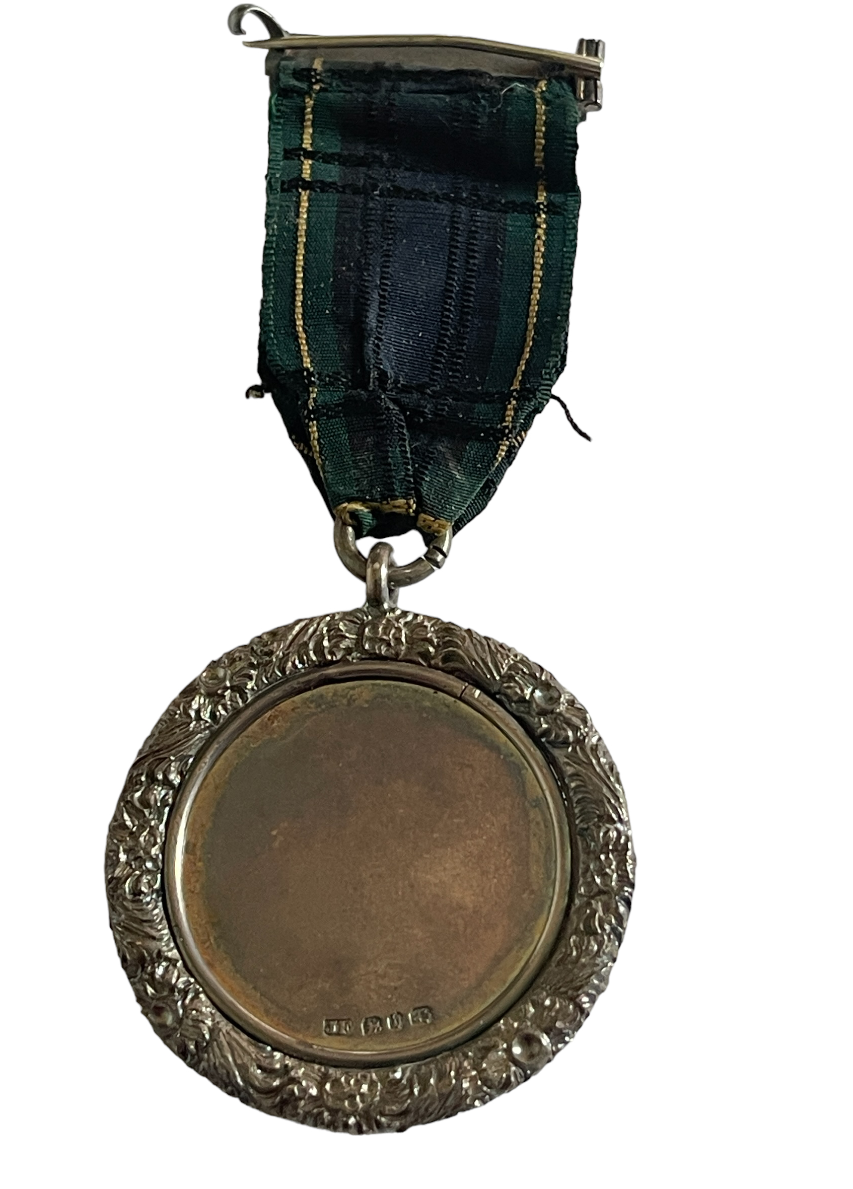 Gordon Highlanders V.B.G.H. Silver medal awarded by Captain Brooke Adjudant 1891-96 - Image 3 of 4