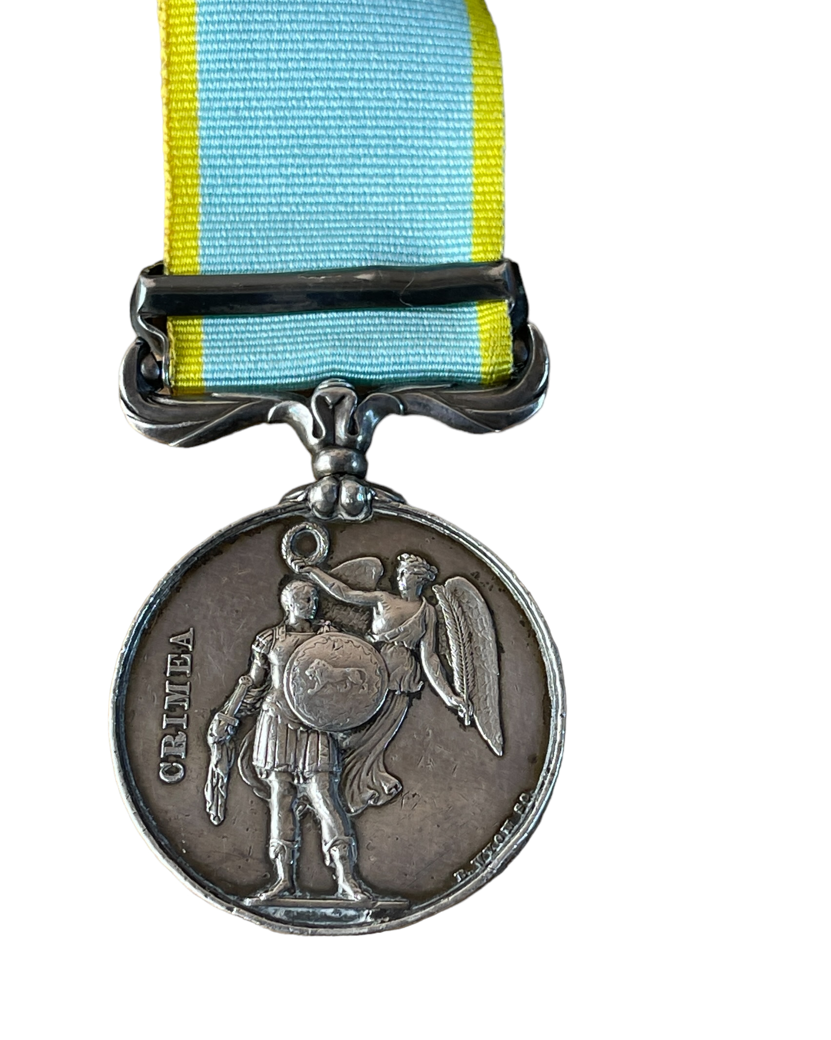 Crimea Sebastopol Medal to a: John Gladstone 79th Regiment.