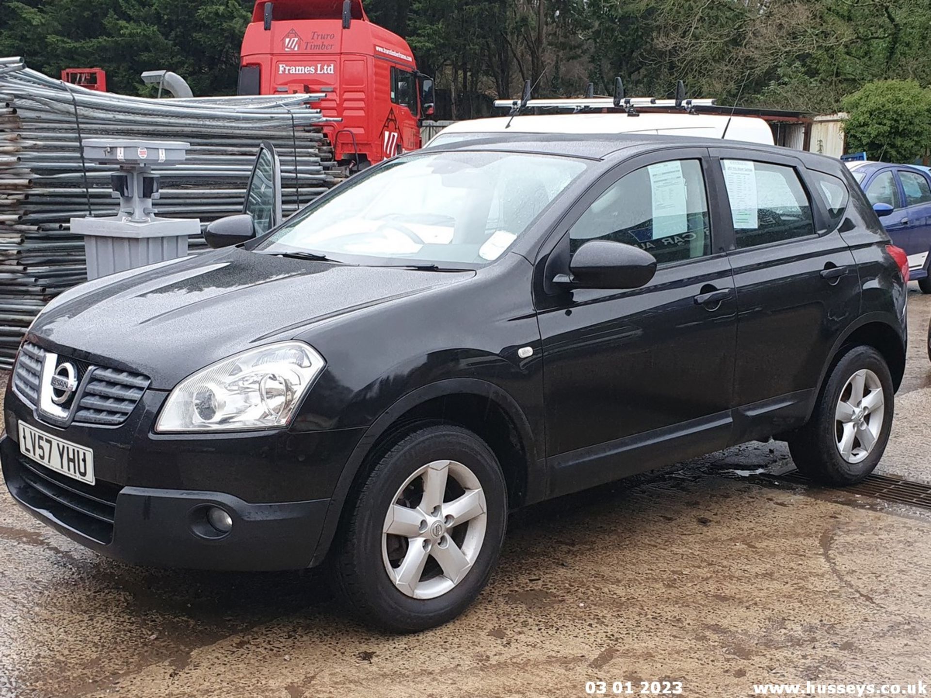 07/57 NISSAN QASHQAI ACENTA DCI 2WD - 1461cc 5dr Hatchback (Black, 150k)