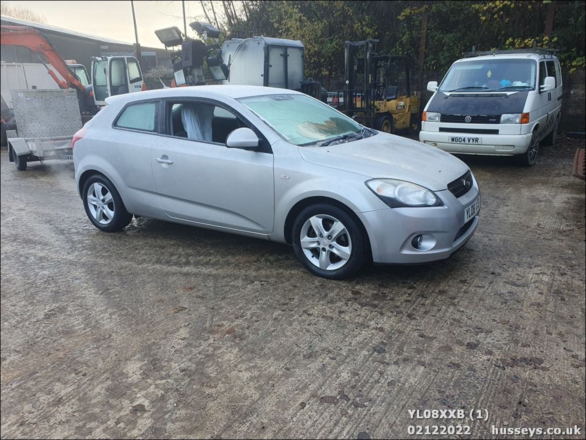 08/08 KIA PRO CEE'D ZR-7 - 1396cc 3dr Hatchback (Silver, 76k) - Image 2 of 33