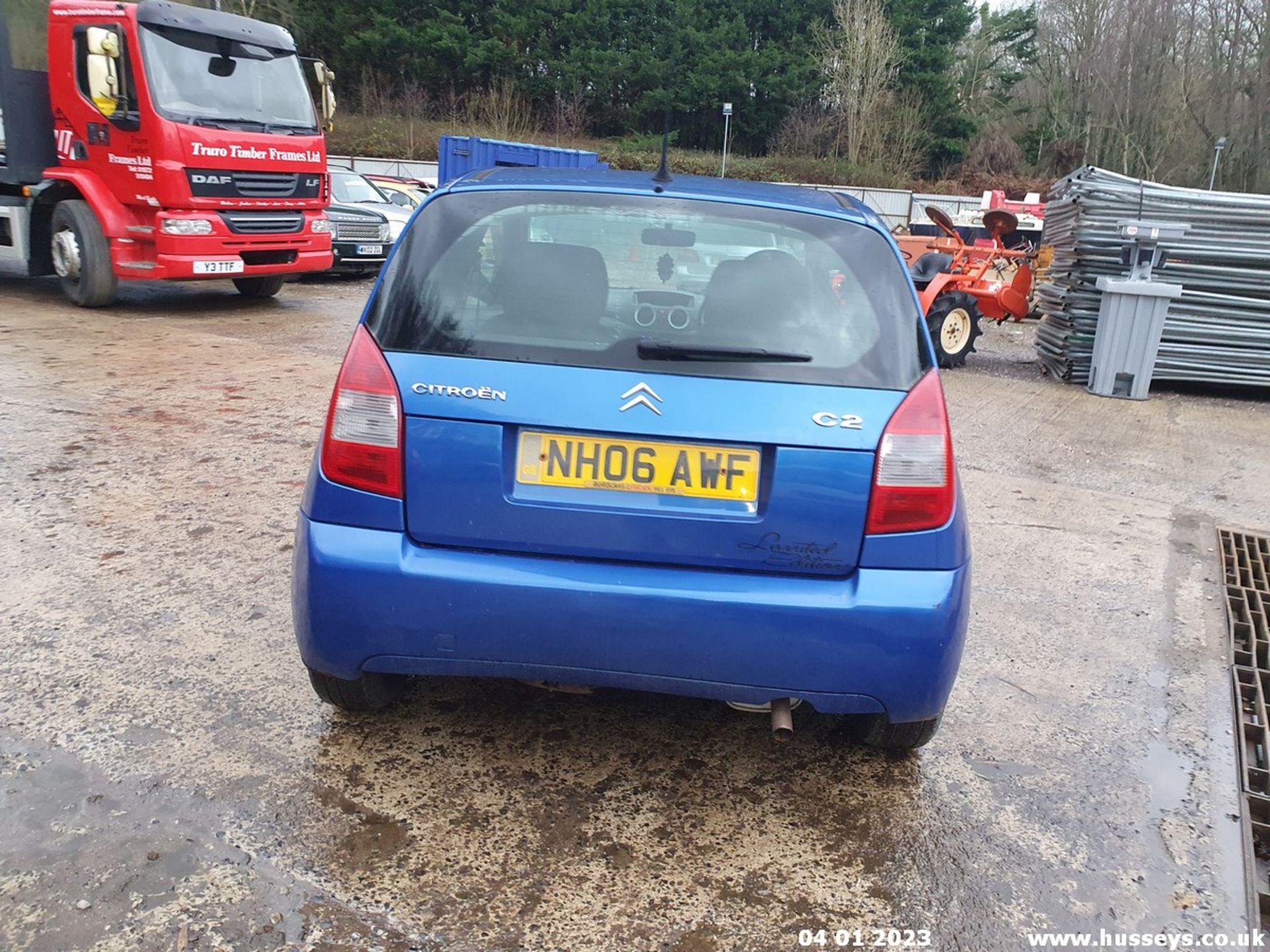 06/06 CITROEN C2 DESIGN - 1124cc 3dr Hatchback (Blue, 113k) - Image 11 of 41