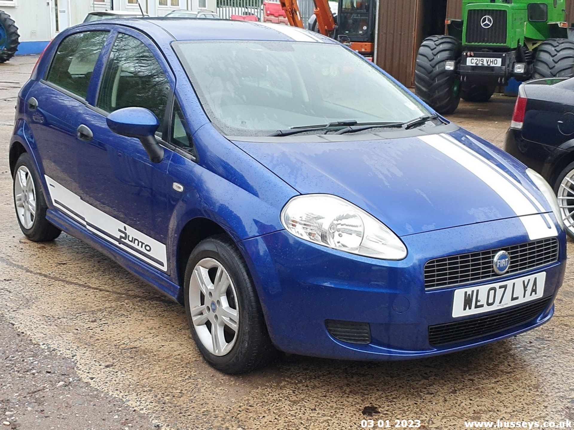 07/07 FIAT PUNTO ACTIVE - 1242cc 5dr Hatchback (Blue, 110k)