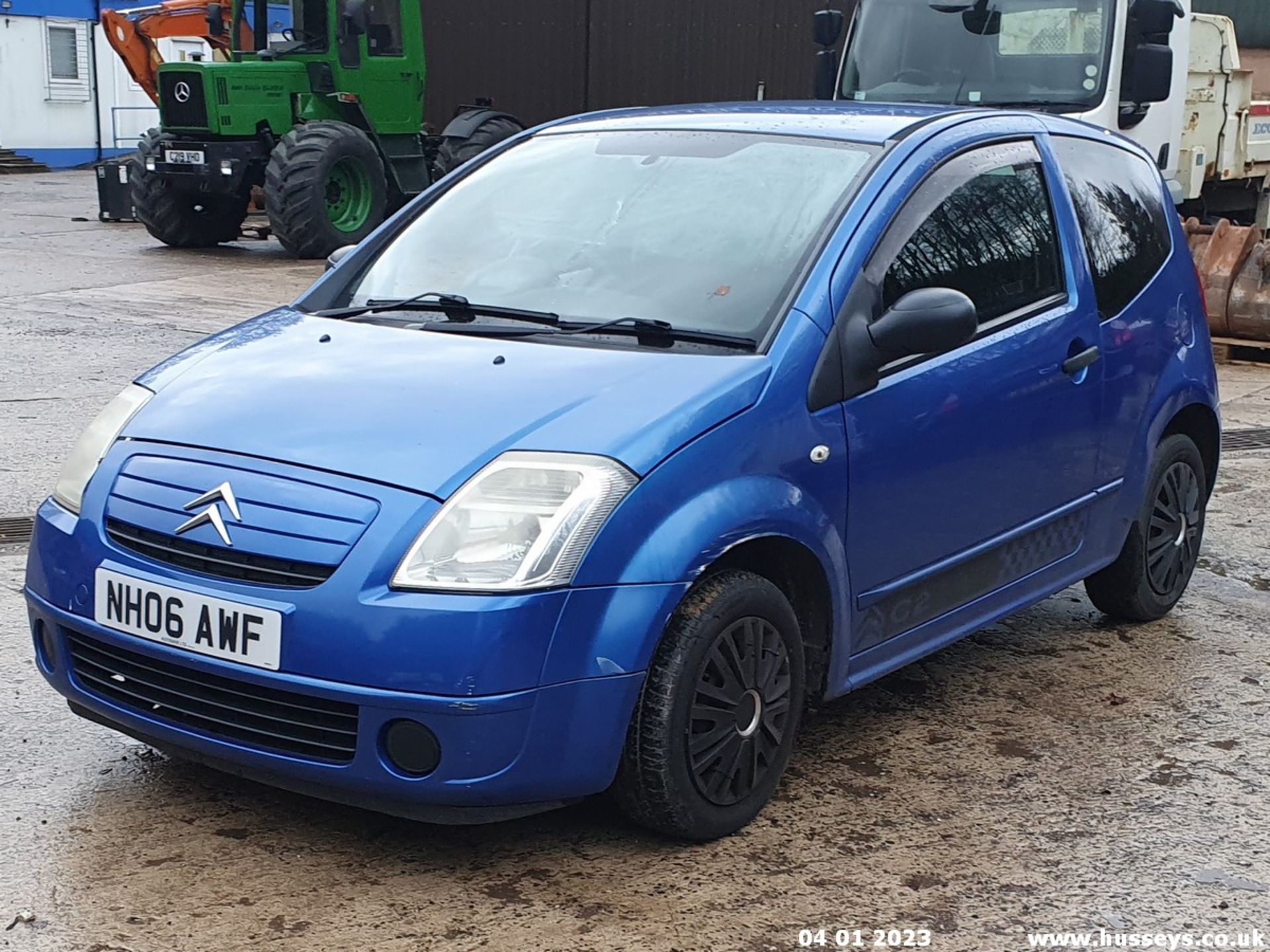 06/06 CITROEN C2 DESIGN - 1124cc 3dr Hatchback (Blue, 113k)