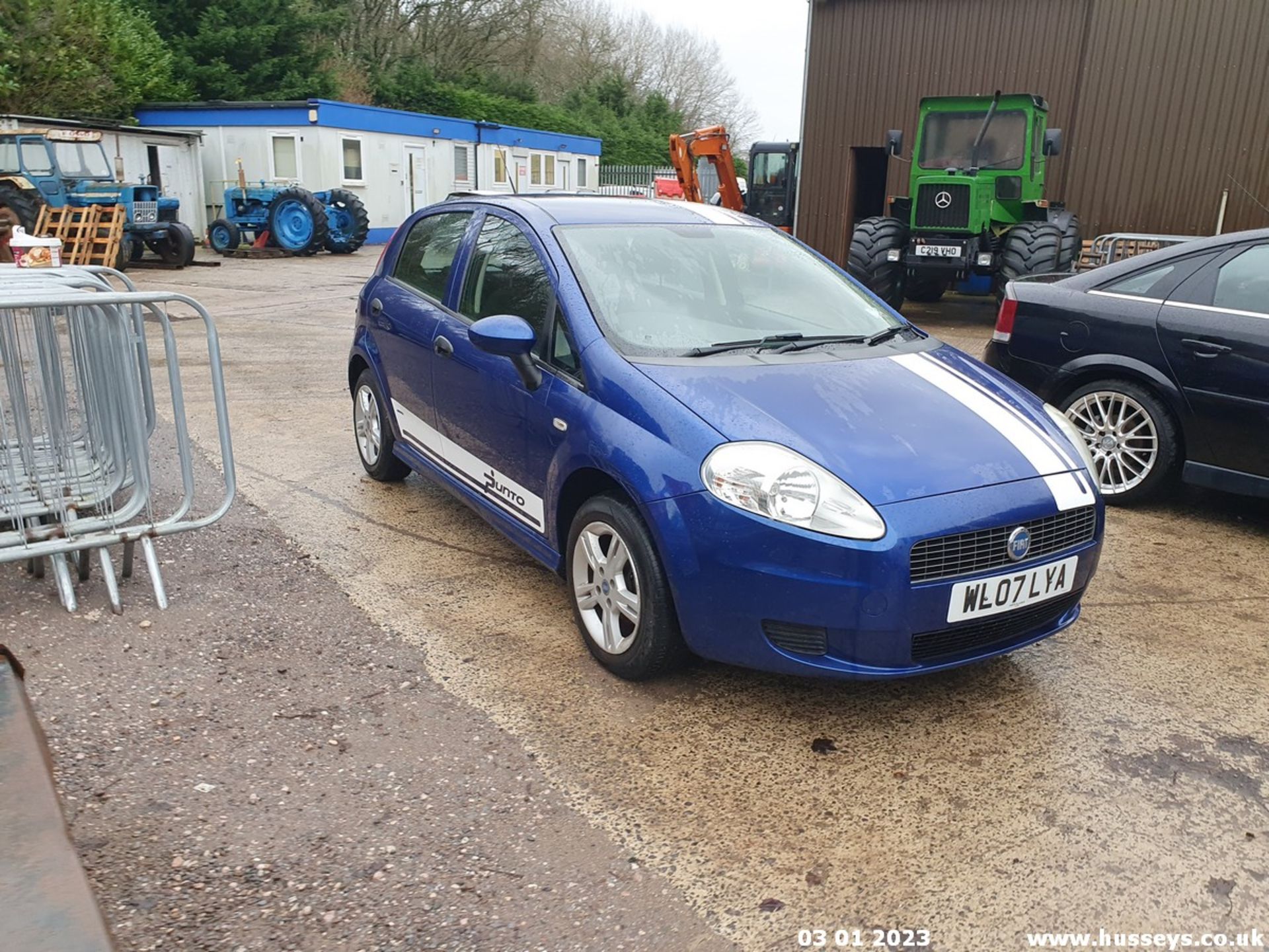 07/07 FIAT PUNTO ACTIVE - 1242cc 5dr Hatchback (Blue, 110k) - Image 18 of 31