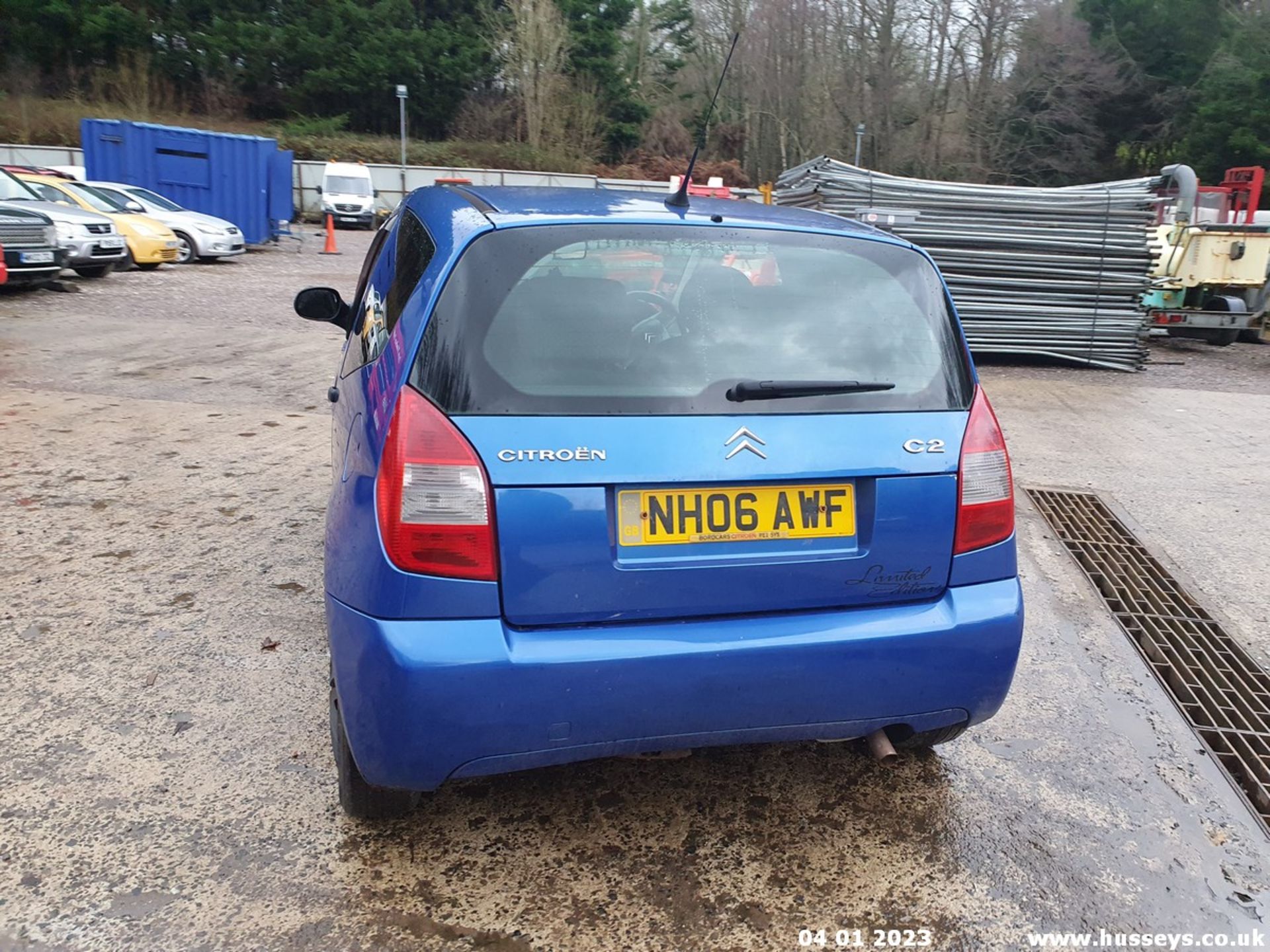 06/06 CITROEN C2 DESIGN - 1124cc 3dr Hatchback (Blue, 113k) - Image 12 of 41