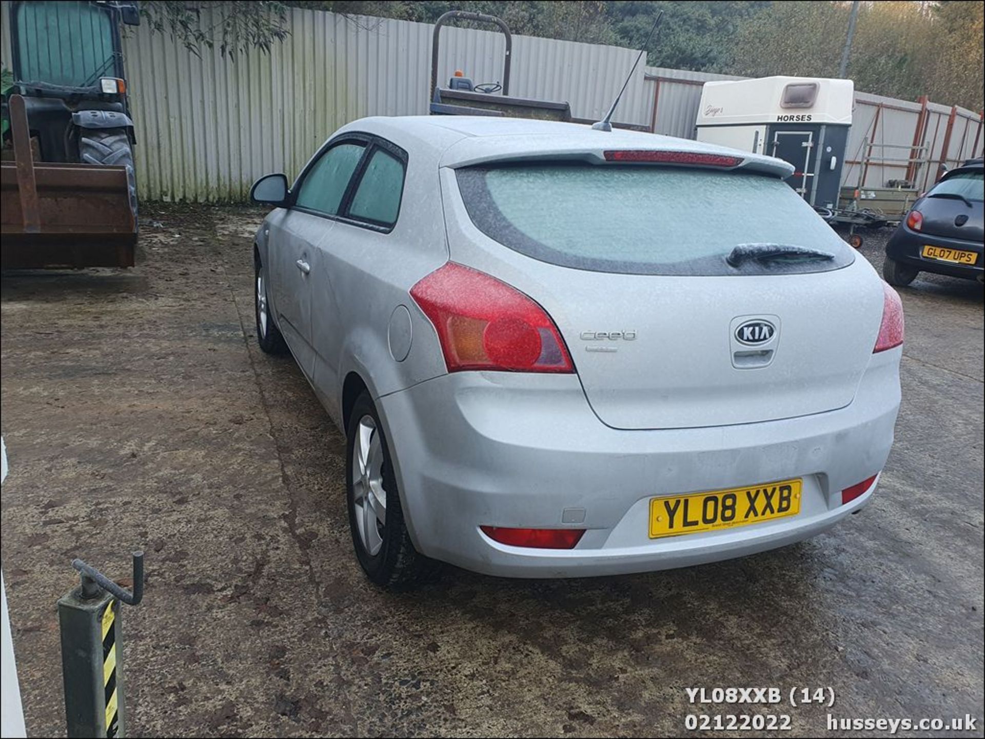 08/08 KIA PRO CEE'D ZR-7 - 1396cc 3dr Hatchback (Silver, 76k) - Image 15 of 33