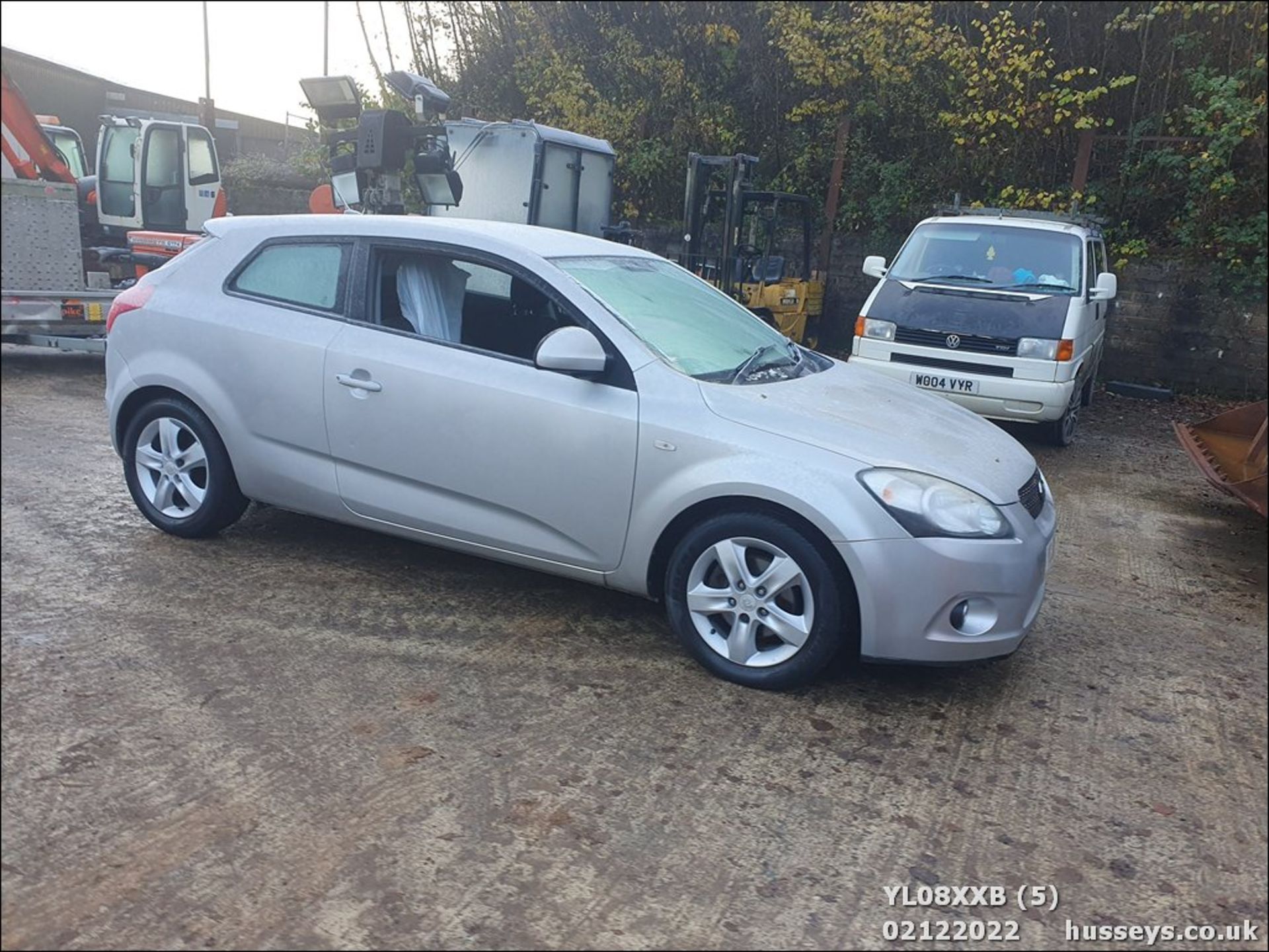 08/08 KIA PRO CEE'D ZR-7 - 1396cc 3dr Hatchback (Silver, 76k) - Image 6 of 33