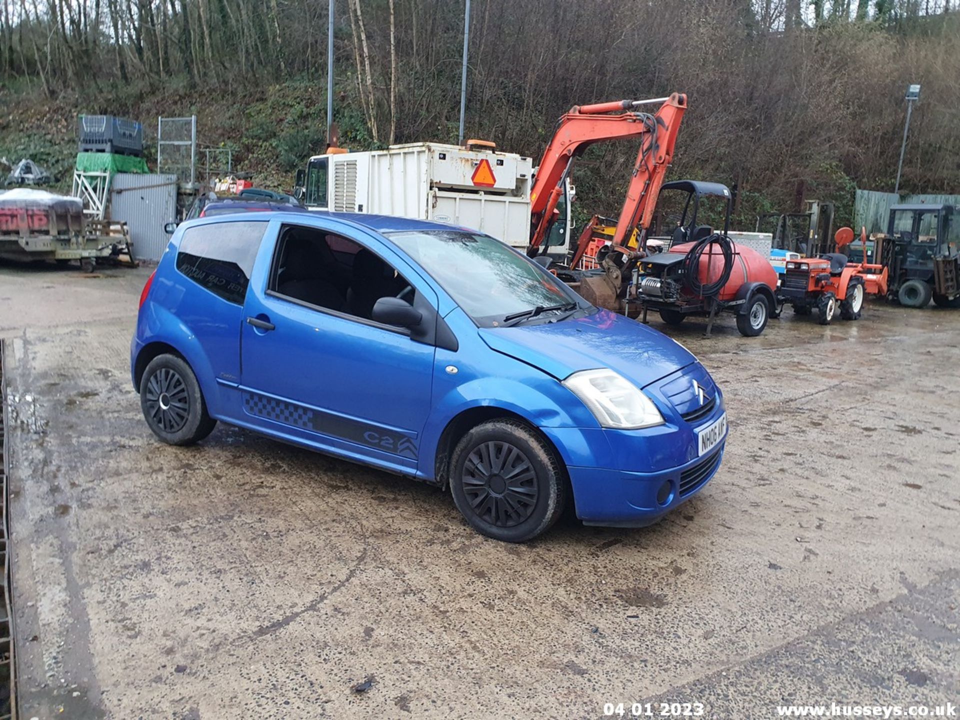 06/06 CITROEN C2 DESIGN - 1124cc 3dr Hatchback (Blue, 113k) - Image 3 of 41